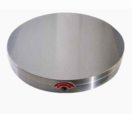 Round dense permanent magnet chuck