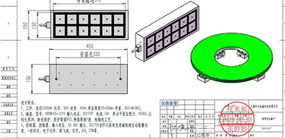 Electric permanent magnet for coil handling