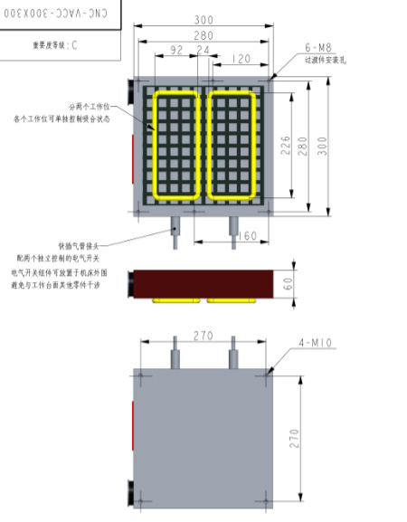 CNC vacuum sucker internal principle